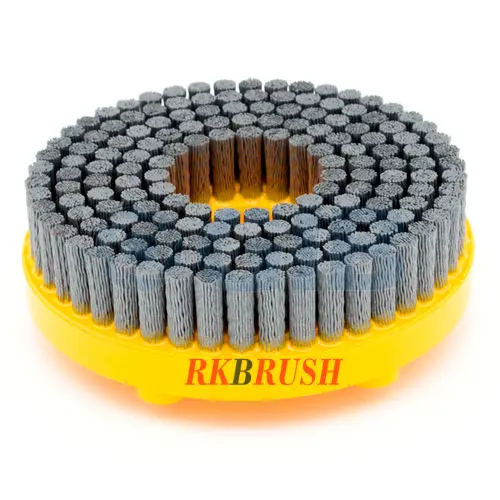 abrasive nylon silicon carbide brush